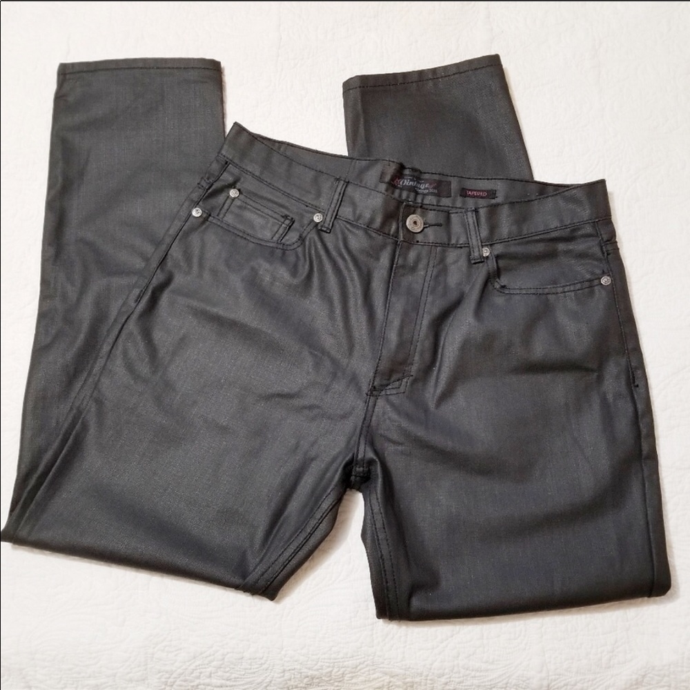 Vintage Genes 1891 Black tapered Jeans